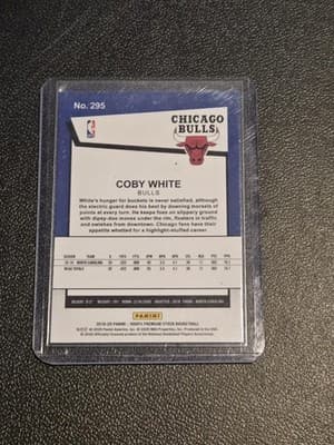 2019-20 Hoops Premium Stock #295 Coby White - Thumbnail 2