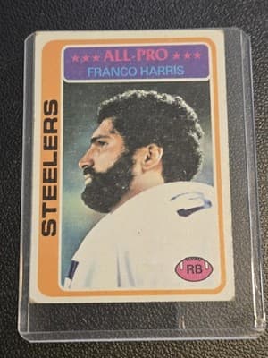 1978 Topps #500 Franco Harris - Image 1