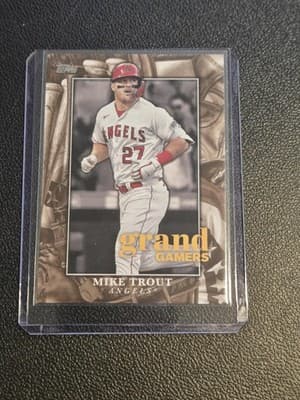 2024 Topps #GOG-20 Mike Trout Grand Gamers - Image 1