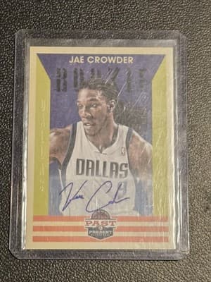 2013 Panini Past and Present basketball AUTOGRAPH #235 Jae Crowder - Image 1