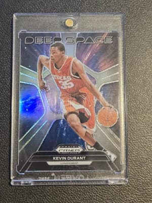 2024 Panini Prizm Draft Picks #22 Kevin Durant Deep Space Prizms Silver - Image 1