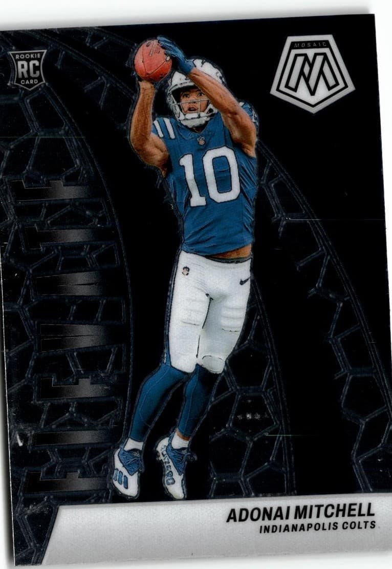 2024 Panini Mosaic #6 Adonai Mitchell Elevate - Image 1