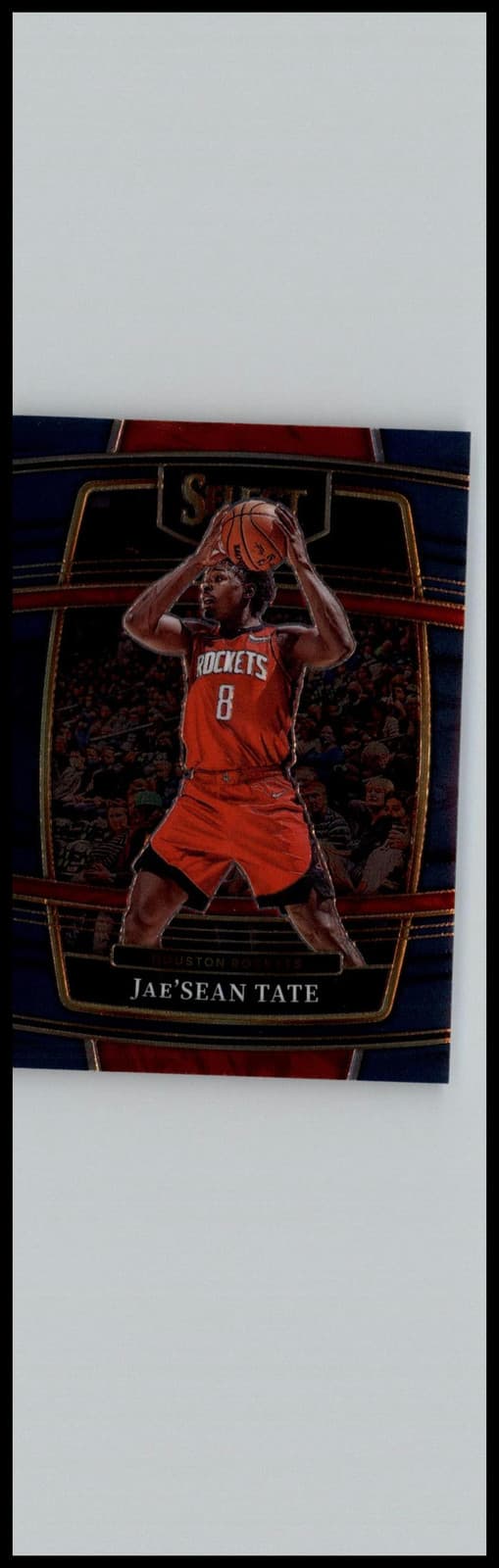 2021-22 Panini Select #95 Jae'Sean Tate Blue (Retail Base) Houston Rockets - Image 1