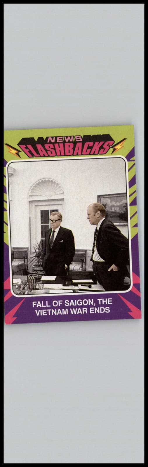 2024 Topps Heritage #NF-6 Fall of Saigon News Flashbacks - Image 1