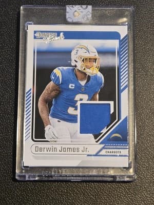 2024 Donruss #DTH-DJA Derwin James Jr. Donruss Threads - Image 1