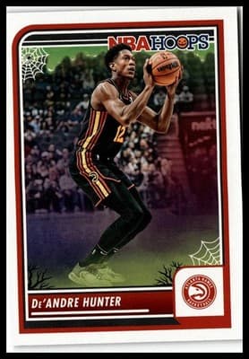 2023-24 Hoops Haunted Hoops #160 De'Andre Hunter - Image 1
