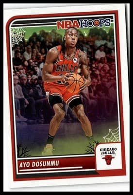 2023-24 Hoops Haunted Hoops #205 Ayo Dosunmu - Image 1