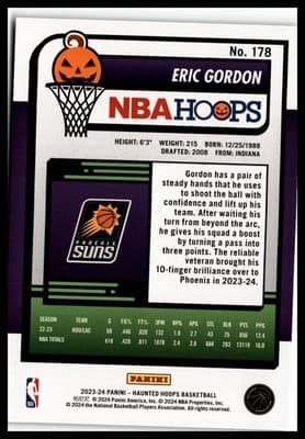 2023-24 Hoops Haunted Hoops #178 Eric Gordon - Thumbnail 2