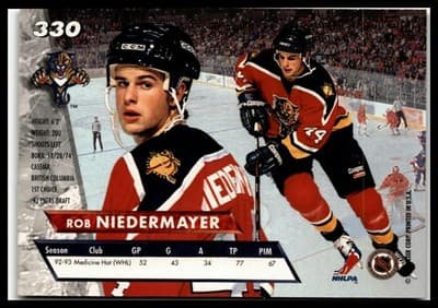 1993-94 Ultra #330 Rob Niedermayer - Thumbnail 2