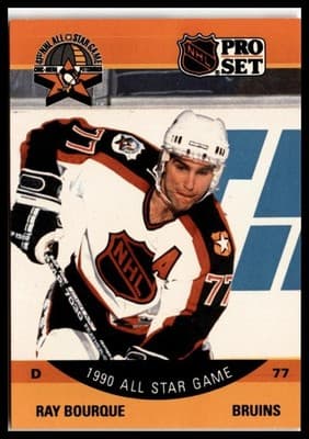 1990-91 Pro Set #357 Ray Bourque - Image 1