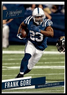 2017 Panini Prestige #166 Frank Gore - Image 1
