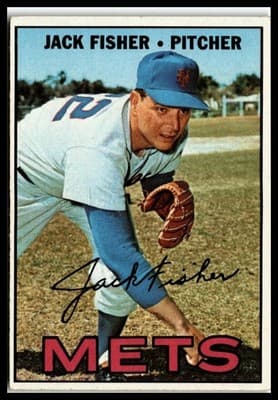 1967 Topps #533 Jack Fisher - Image 1