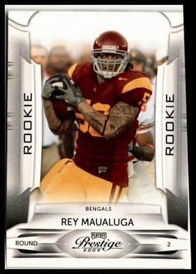 2009 Playoff Prestige #194a Rey Maualuga - Image 1