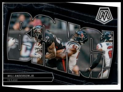 2024 Panini Mosaic #14 Will Anderson Jr. Bang! - Image 1