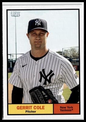 2024 Topps Archives #95 Gerrit Cole - Image 1