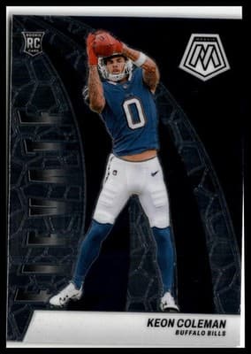 2024 Panini Mosaic #5 Keon Coleman Elevate - Image 1