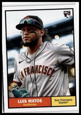 2024 Topps Archives #37 Luis Matos - Image 1