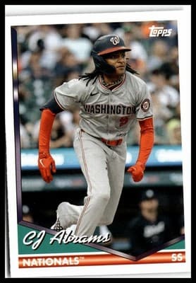 2024 Topps Archives #294 CJ Abrams - Image 1