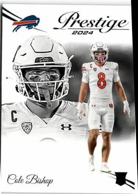 2024 Panini Prestige #384 Cole Bishop - Image 1