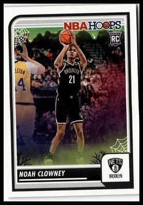 2023-24 Hoops Haunted Hoops #243 Noah Clowney - Image 1