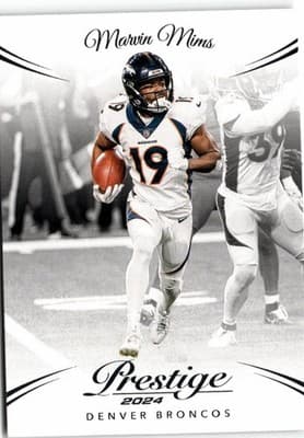 2024 Panini Prestige #89 Marvin Mims - Image 1