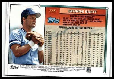 2024 Topps Archives #233 George Brett - Thumbnail 2