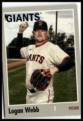 2024 Topps Archives #135 Logan Webb - Image 1