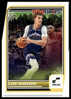 2023-24 Hoops Haunted Hoops #14 Lauri Markkanen - Image 1
