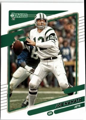 2021 Donruss #42 Joe Namath - Image 1