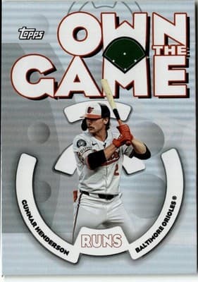 2024 Topps Archives #06OTG-7 Gunnar Henderson 2006 Own the Game - Image 1