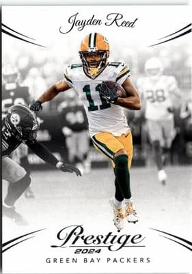 2024 Panini Prestige #110 Jayden Reed - Image 1