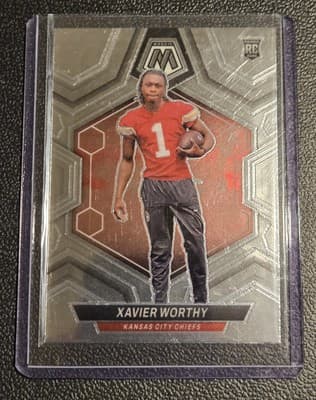 2024 Panini Mosaic #328 Xavier Worthy - Image 1