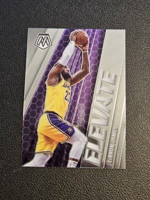 2020-21 Panini Mosaic #23 LeBron James Elevate - Image 1