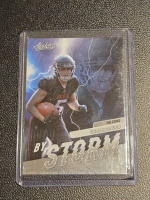 2022 Panini Absolute #BST-7 Drake London By Storm - Image 1