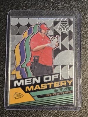 2024 Panini Mosaic #18 Andy Reid Men of Mastery - Image 1