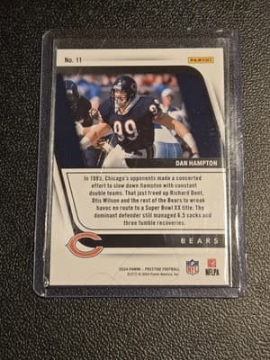 2024 Panini Prestige #11 Dan Hampton Franchise Favorites - Thumbnail 2