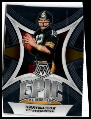 2024 Panini Mosaic #EP-TB Terry Bradshaw Epic Performers Mosaic - Image 1