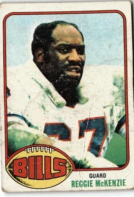 1976 Topps #174 Reggie McKenzie - Image 1
