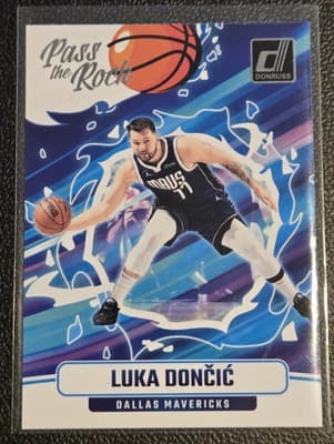 2024-25 Donruss #10 Luka Doncic Pass the Rock - Image 1