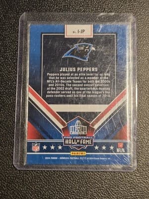 2024 Donruss #I-JP Julius Peppers Inducted - Thumbnail 2