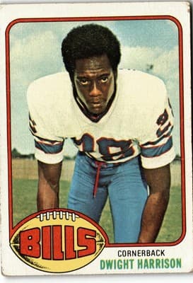 1976 Topps #444 Dwight Harrison - Image 1