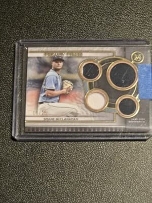 2023 Topps Museum Collection S.McClanahan Primary Pieces Quad Relics Gold #/25 - Image 1