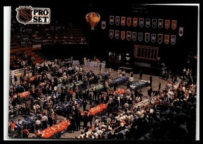 1991-92 Pro Set French #CC1 Repêchage d'entrée Collectibles - Image 1