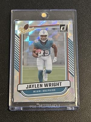 2024 Donruss #TR-30 Jaylen Wright The Rookies - Image 1