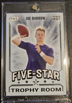 2020 SAGE HIT #93 Joe Burrow - Image 1