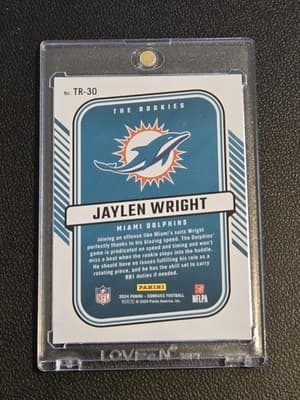 2024 Donruss #TR-30 Jaylen Wright The Rookies - Thumbnail 2