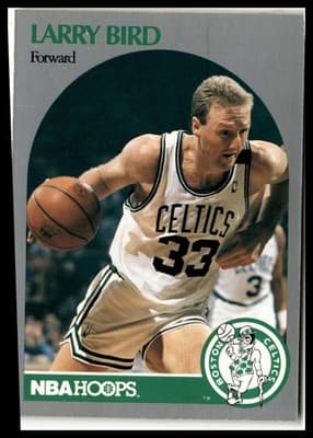 1990-91 Hoops #39 Larry Bird - Image 1