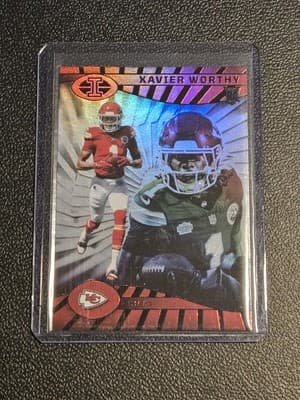 2024 Panini Illusions #45 Xavier Worthy Retail - Image 1