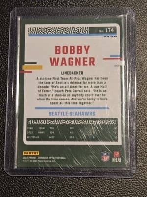 2023 Donruss Optic #174 Bobby Wagner Stars - Thumbnail 2