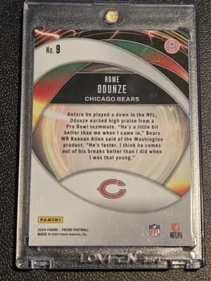 2024 Panini Prizm #9 Rome Odunze Portals - Thumbnail 2